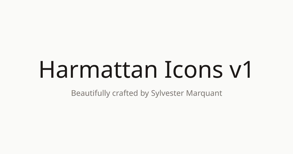 Harmattan Icons